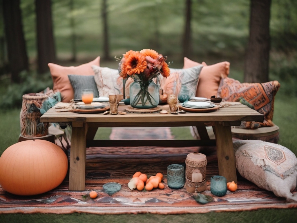 Embrace Bohemian Vibes: Inspiring Table Decor Ideas for Your Picnic