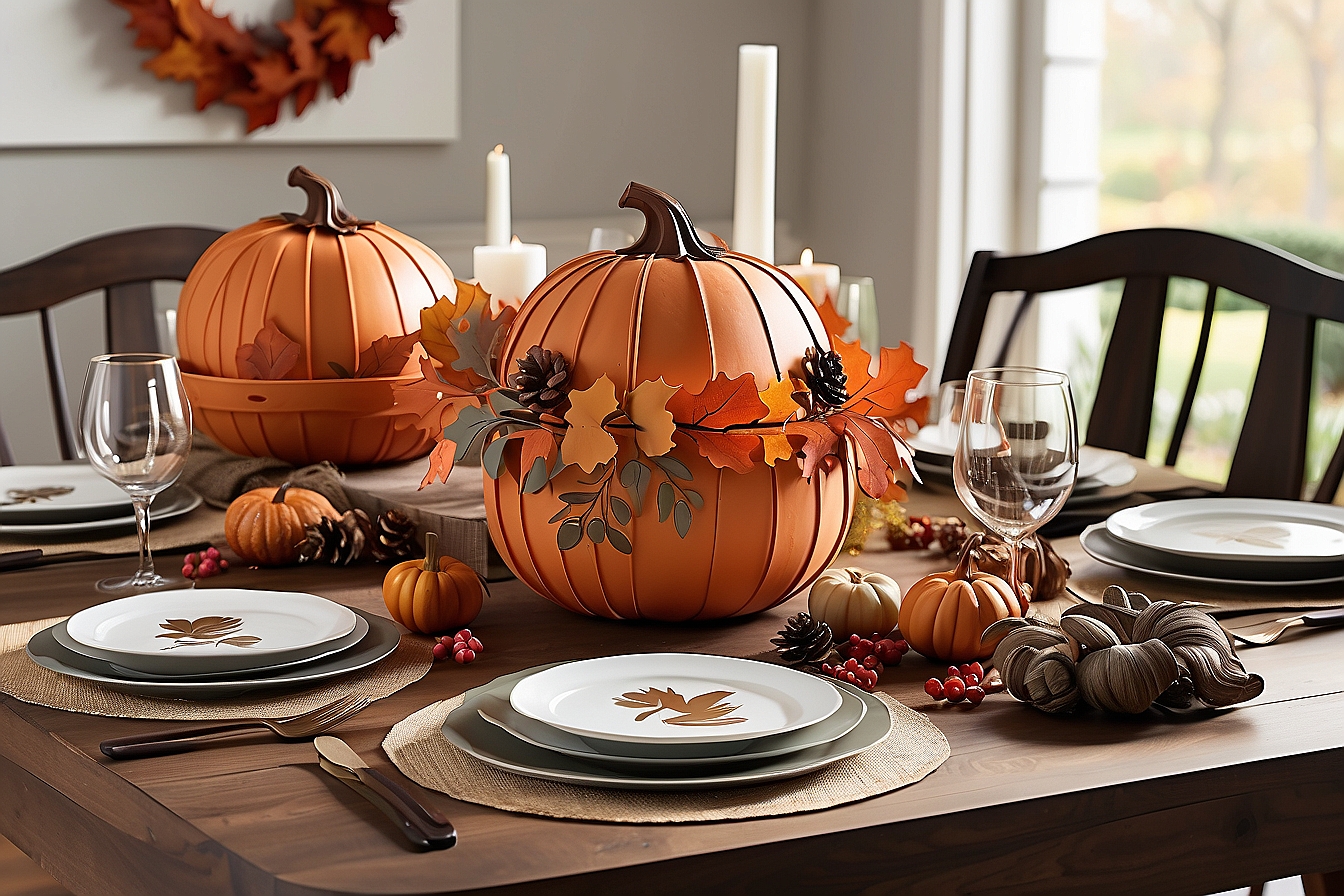 Cricut Creations for Thanksgiving Table Bliss : Cutting-Edge Elegance
