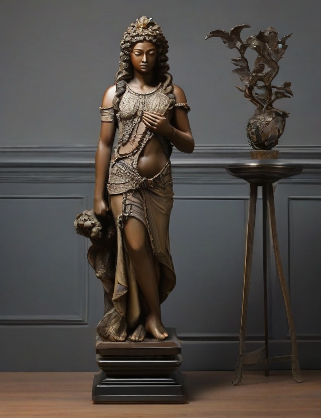 The Art of Elegance: Enhance Your Living Room with Exquisite Decorative Statues