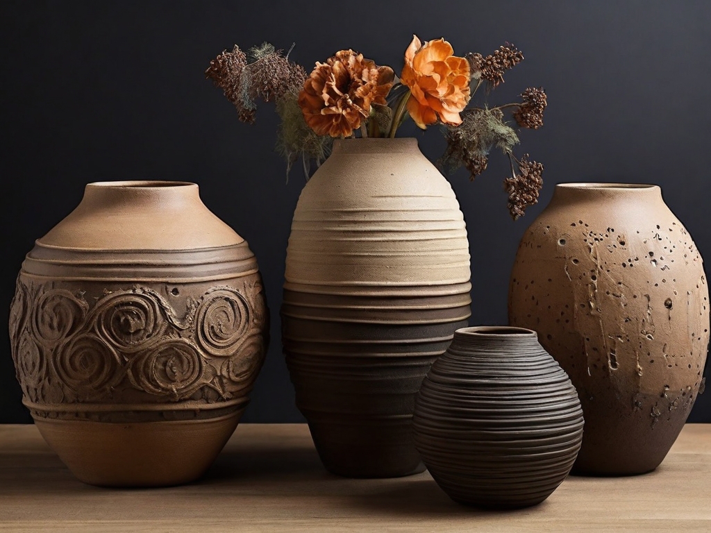 Rustic Charm: Embrace Earthy Vases for Home Decor