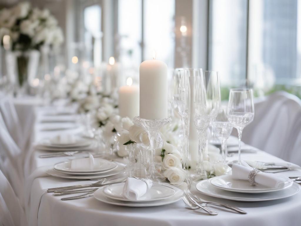 Crafting Elegance: Diner en Blanc Table Decoration Inspirations