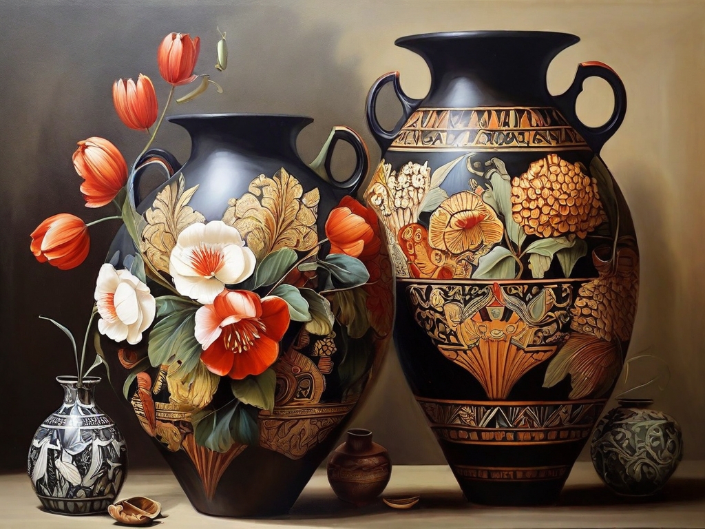 Colorful Elegance: The Impact of Painting on Contemporary Vase Designs