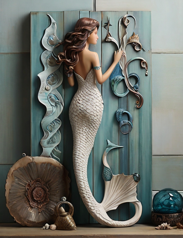 Mermaid Magic: The Ultimate Guide to Stunning Mermaid Tail Wall Decor