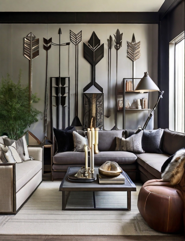 Unleashing Elegance: Transforming Spaces with Metal Arrow Wall Decor