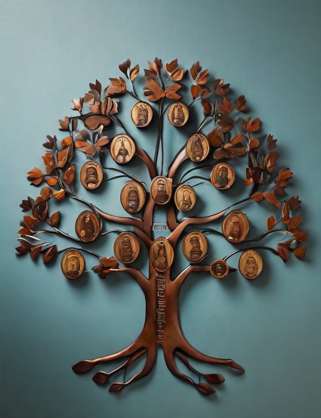 Unveiling Legacy: The Beauty of Family Tree Metal Wall Decor in Home Design
