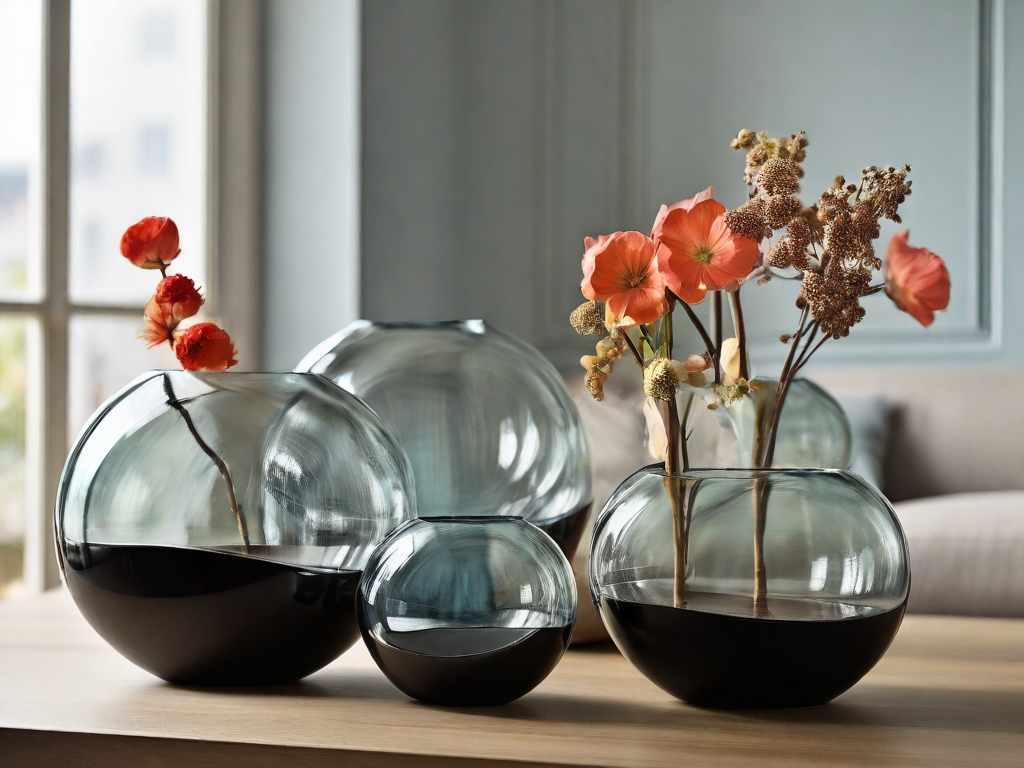 Narrow Elegance: Styling Magic with Round Vases Featuring Small Openings