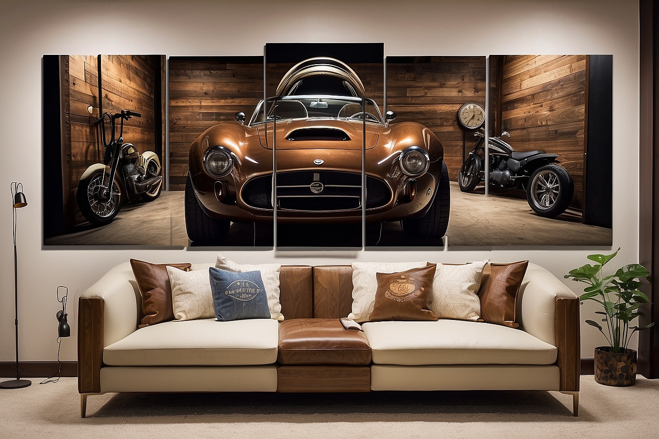 Unveiling the Coolest Wall Decor for Your Man Space : Cave Chic