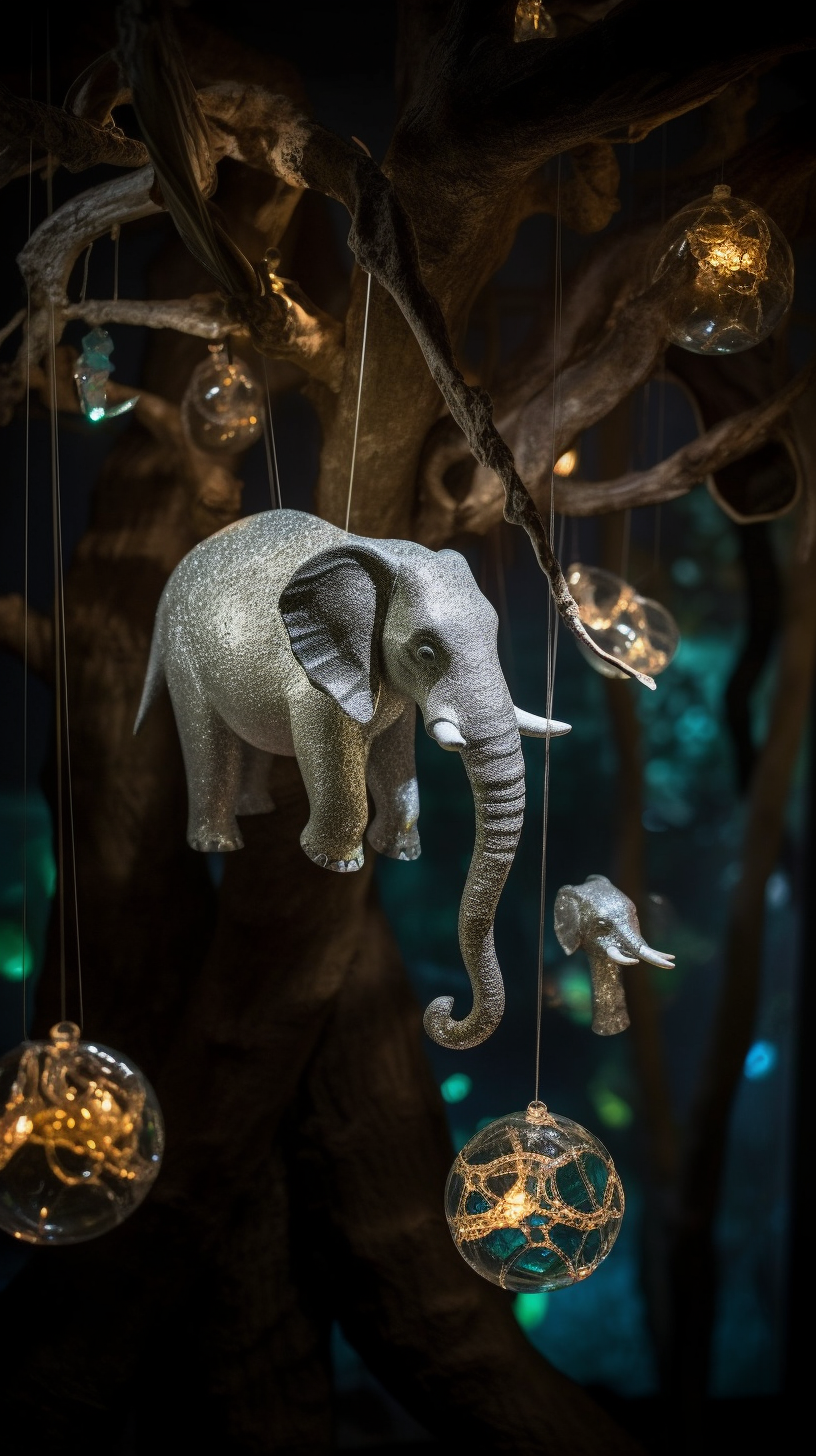 Elephant Elegance: Transform Your Space with Exquisite Hanging Decor